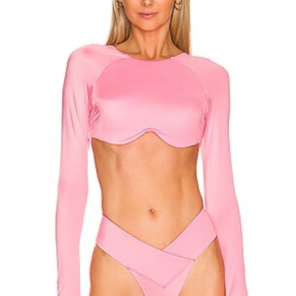 NWT We Are HAH REVOLVE Free People Brand U Cheeky Thing Reversible Swim Bottom S - Picture 1 of 7